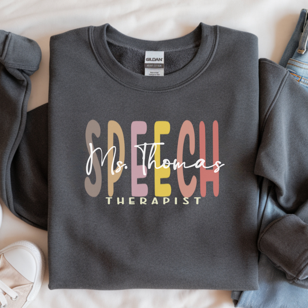 Boho Speech Therapist Sweatshirt
