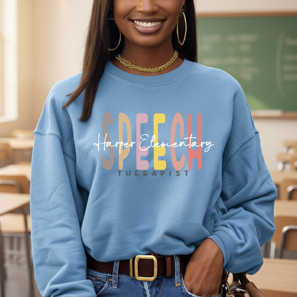 Boho Speech Therapist Sweatshirt