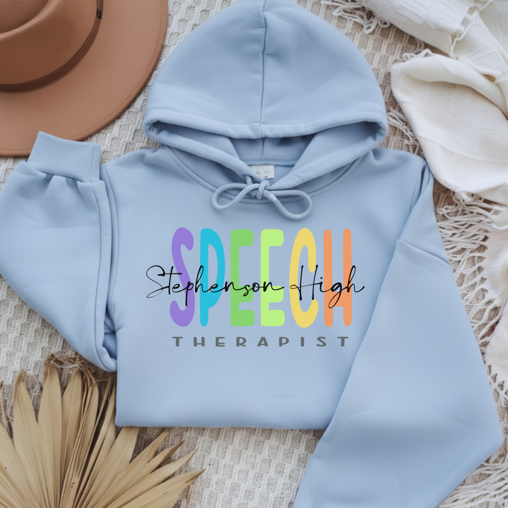 Crayola Speech Therapist Hoodie