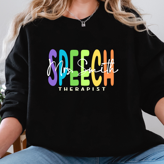 Crayola Speech Therapist Sweatshirt